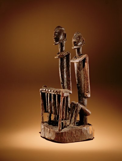 Figures with Xylophone by Dogon Culture